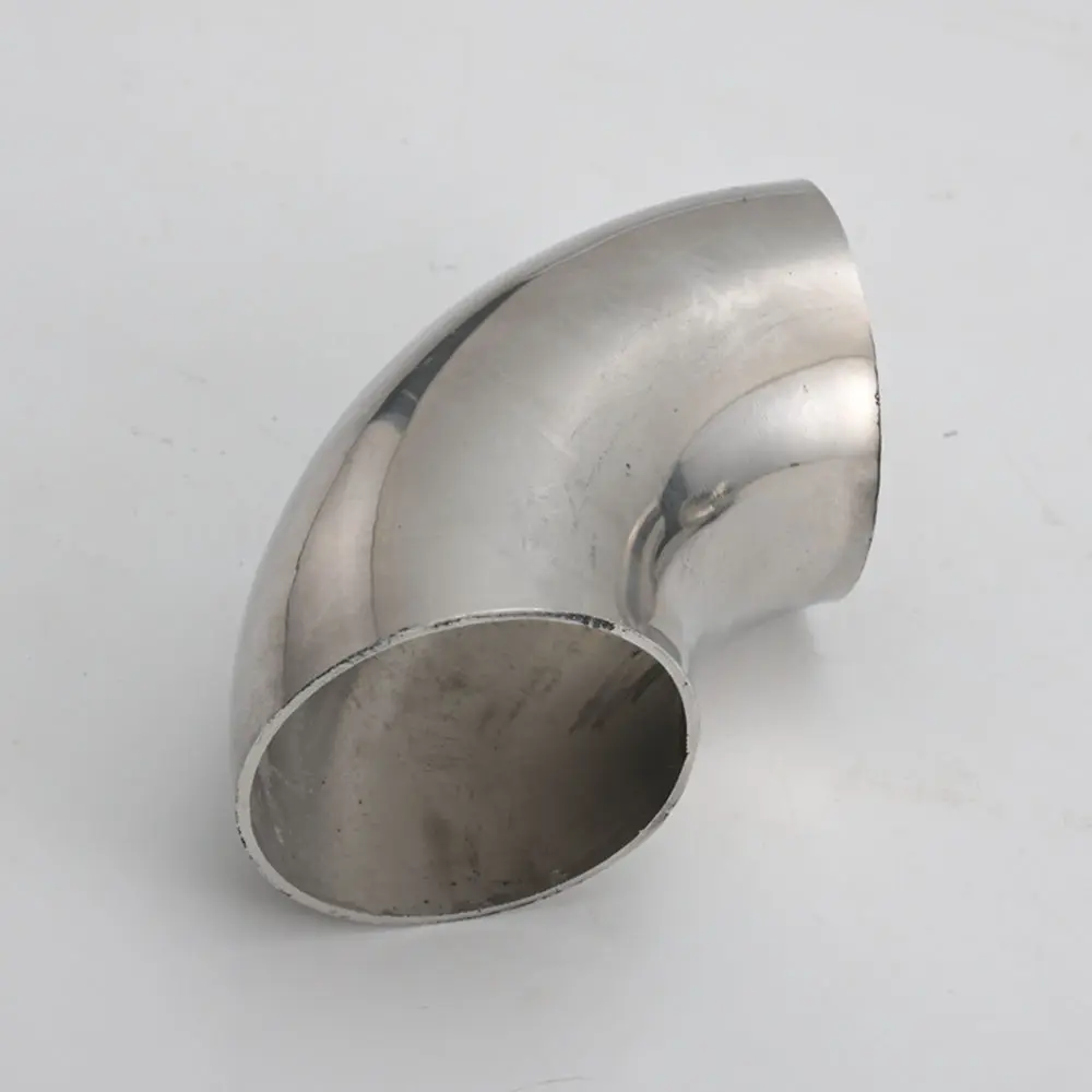 EPMAN SS 304 ǵ   Ȳġ 90  β 1.5MM ڵ     Ȳġ Downpipe ÷  ƿ  TKBXGG