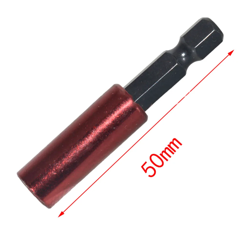 

1pcs 1/4" Hex Shank Quick Release Electric Drill Magnetic Screwdriver Bit Holder 50mm 60mm 100mm 150mm 300mm Power Tool Accessor
