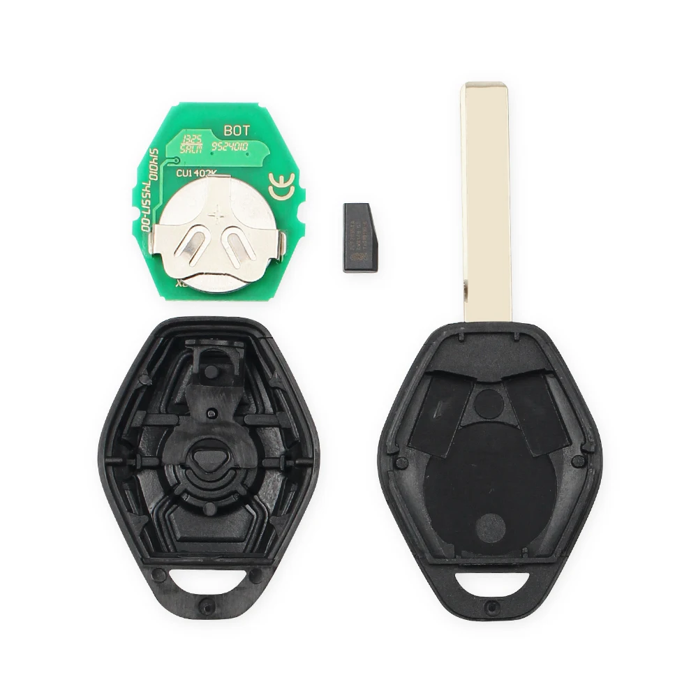 Replacement Remote Circuit Board For BMW 3 5 X series 7S E38 E39 E46 EWS System 3 Buttons Keyless Entry Key