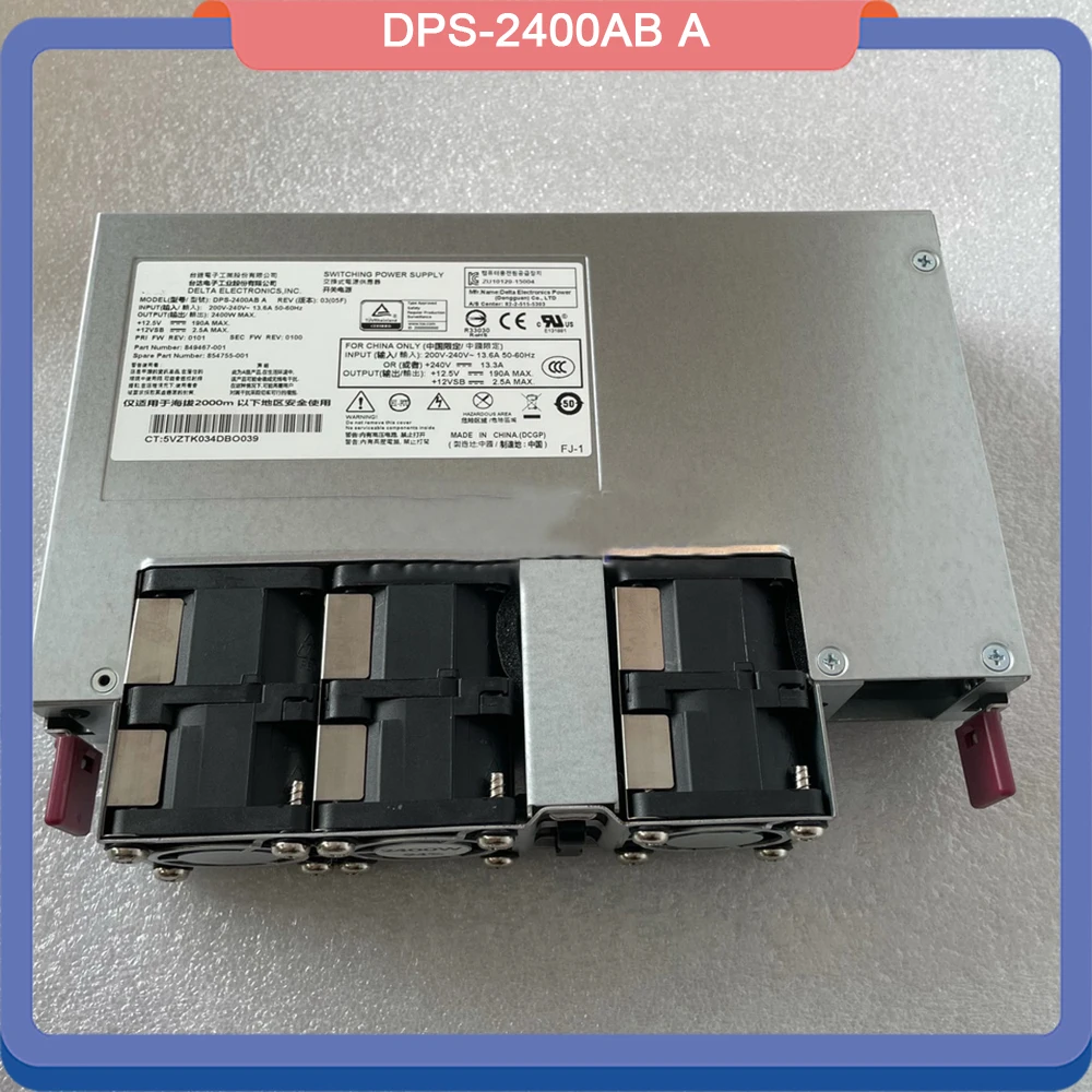 DPS-2400AB A For Delta Switching Power Supply 849467-001 854755-001 2400W High Quality 2 DPS 2400AB A For Delta Switching Power Supply 849467 001 854755 001 2400W High Quality