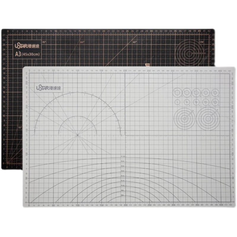 

Двусторонний инструмент Ustar для моделирования, устройство для самостоятельного моделирования, для оформления моделирования, в двух цветах, Φ/Φ, A3/A4