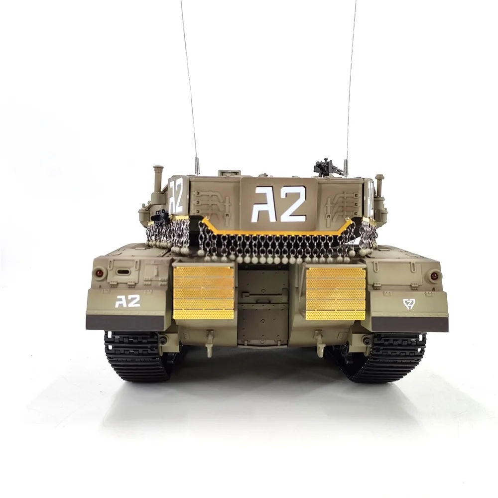 Coolbank RC 탱크, 이스라엘 Merkava 메인 배틀 탱크 모델, 리모컨 탱크, 소리와 빛 장난감, HengLong 3958-1, 1/16 체중계