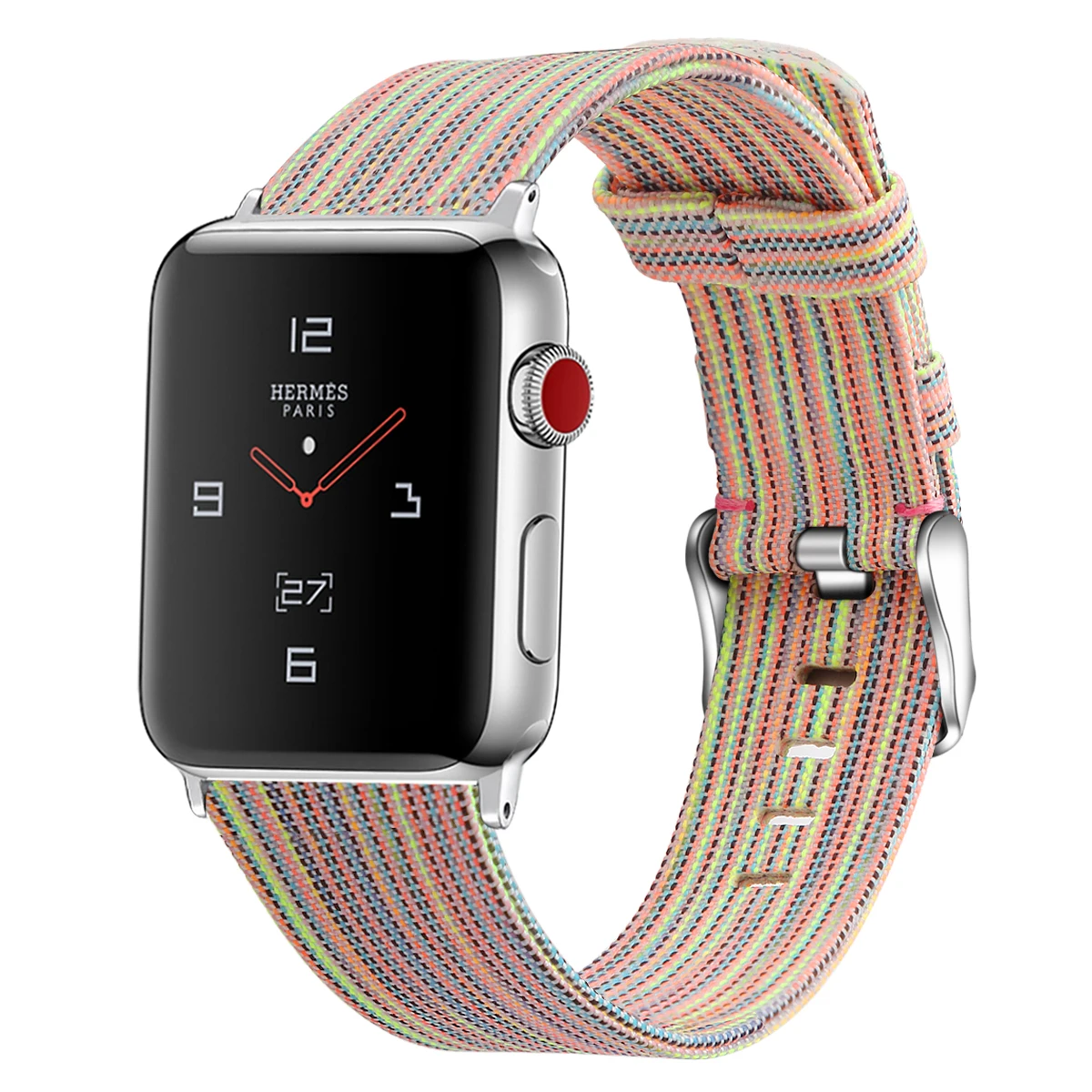 

Fabric Cloth Bands Compatible with Apple Watch 44mm 42mm 40mm 38mm Canvas Strap for Apple iwatch Series Ultra 8/7/6/5/4/3/SE