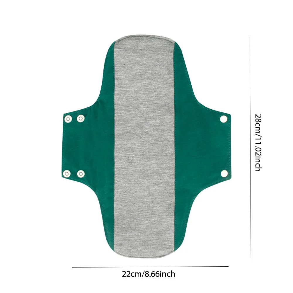 22*28CM 5PCS Washable Graphene Menstrual Cloth Pads Cotton Reusable Care Pads Female Menstrual Pad Breathable Sanitary sanitary pads