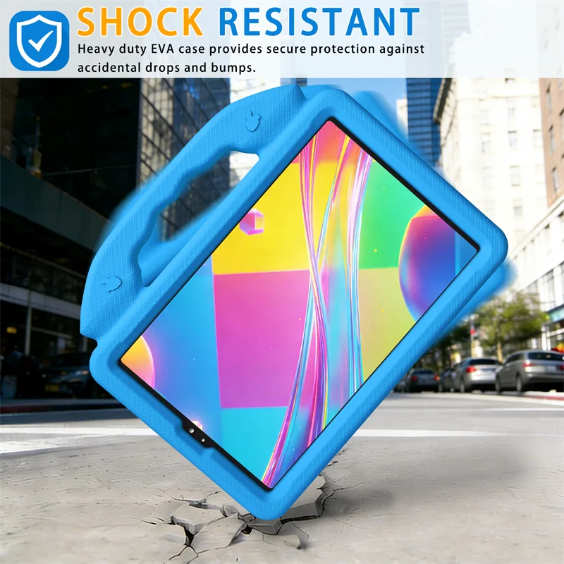 Portable Kids Durable EVA Shockproof Tablet Case, 8.8