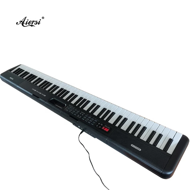 Piano numérique portable avec casque externe, orgue électronique noir et  marron, métronome pour touristes, vente en gros, Chine, 88 prédire -  AliExpress