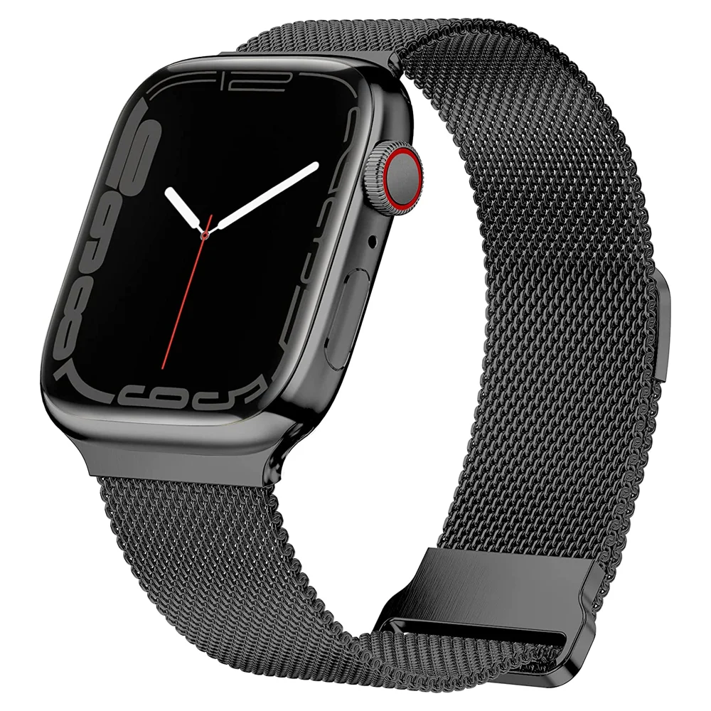 Cinturino Per Cinturino Apple Watch 44Mm 40Mm 45Mm Cinturino Iwatch 41Mm 38Mm 42Mm 45Mm Bracciale In Metallo Correa Apple Watch Series 7 3 4 5 6 Se