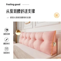 Home Triangle Pillow Bed Reading Pillow Sofa Bedside Filling Cushion Lumbar Support Cushion Pillow Backrest Support Bolster 2