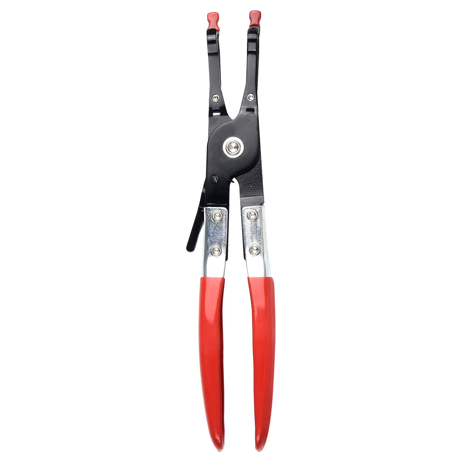 

Red+black Carbon Steel Welding Auxiliary Pliers Reliable Wire Holding Solution Soldering Aid Pliers 240mm Steel Tool