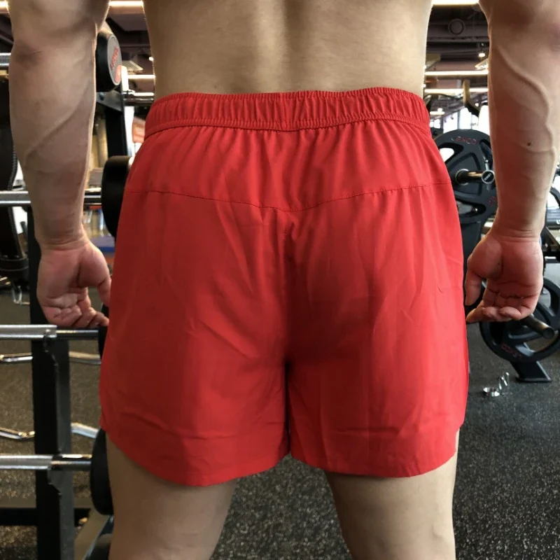 Men's Summer Sports Quick Dry Casual Shorts Gym Bodybuilding Training Beach Sweat Short Pants Fitness Running Sweatpants Jogging 2