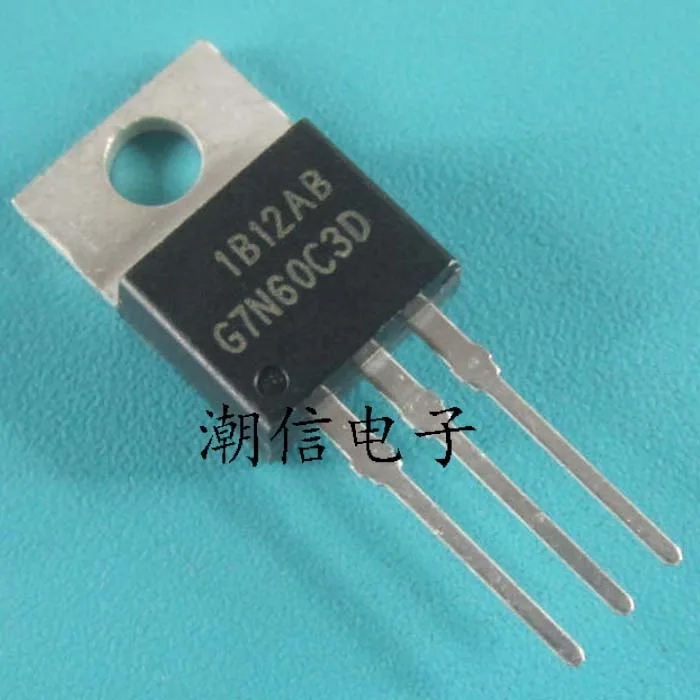 

10PCS/LOT G7N60C3D TO-220 NEW and Original in Stock