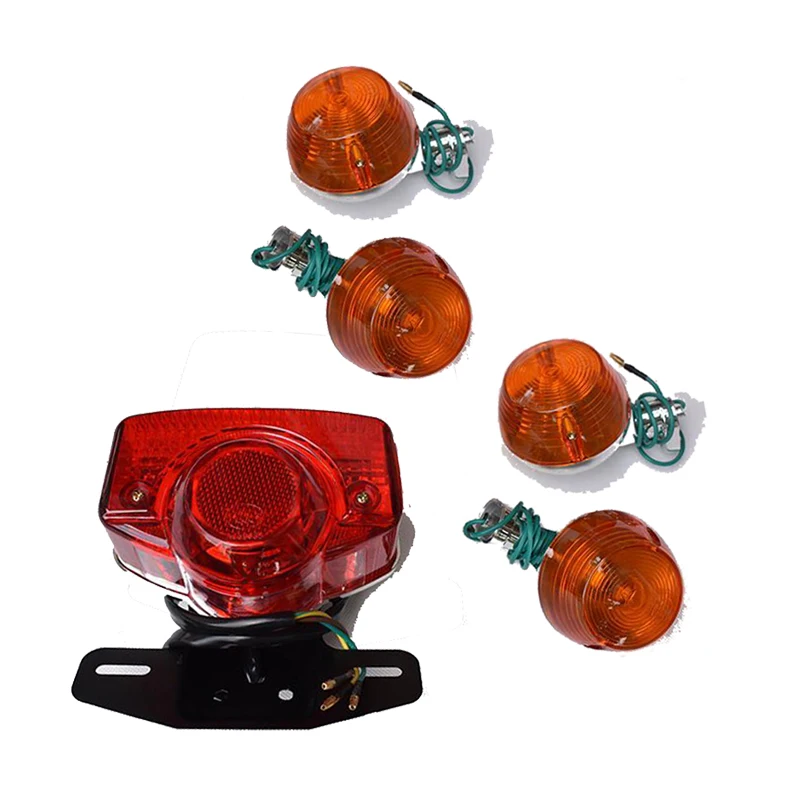 FVRITO ATV Headlight & Taillight Kit - Fits 50cc-125cc Chinese Quads