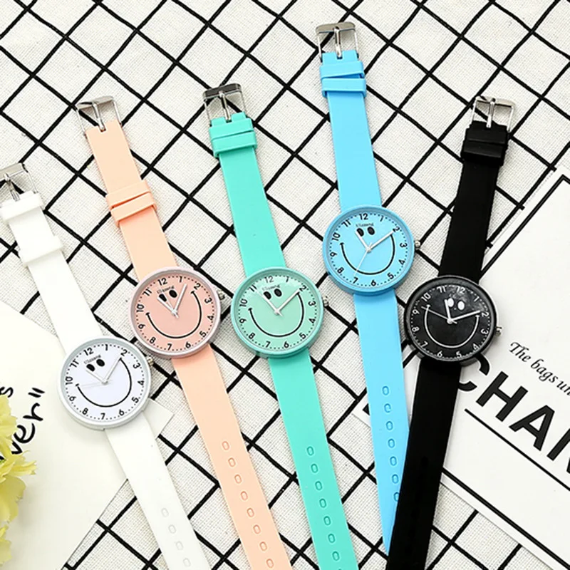 

Candy Jelly Watch Quartz Watch Female Personality Student Silicone Watch Women's Watch Fashion Luxury Wristwatch Children