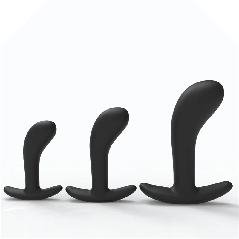 Soft Silicone Anal Butt Plug For Prostate Stimulation And Massage_voghion.com