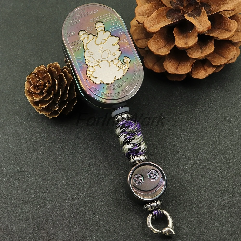 HEedc LINGYUN 3.0 Zirconium Push Slider Handspinner Anxiety And