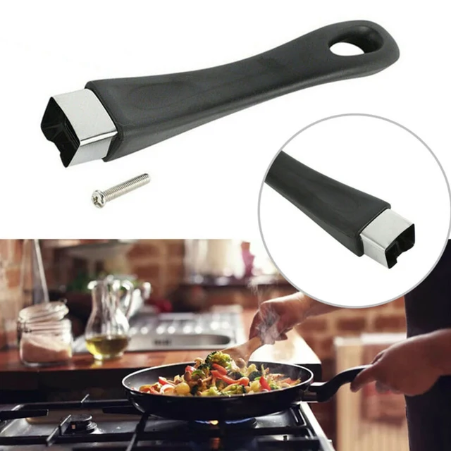 Woks – poignée de casserole de remplacement, poêle à frire, marmite universelle  amovible Anti-brûlure, poignée amovible pour la cuisine - AliExpress