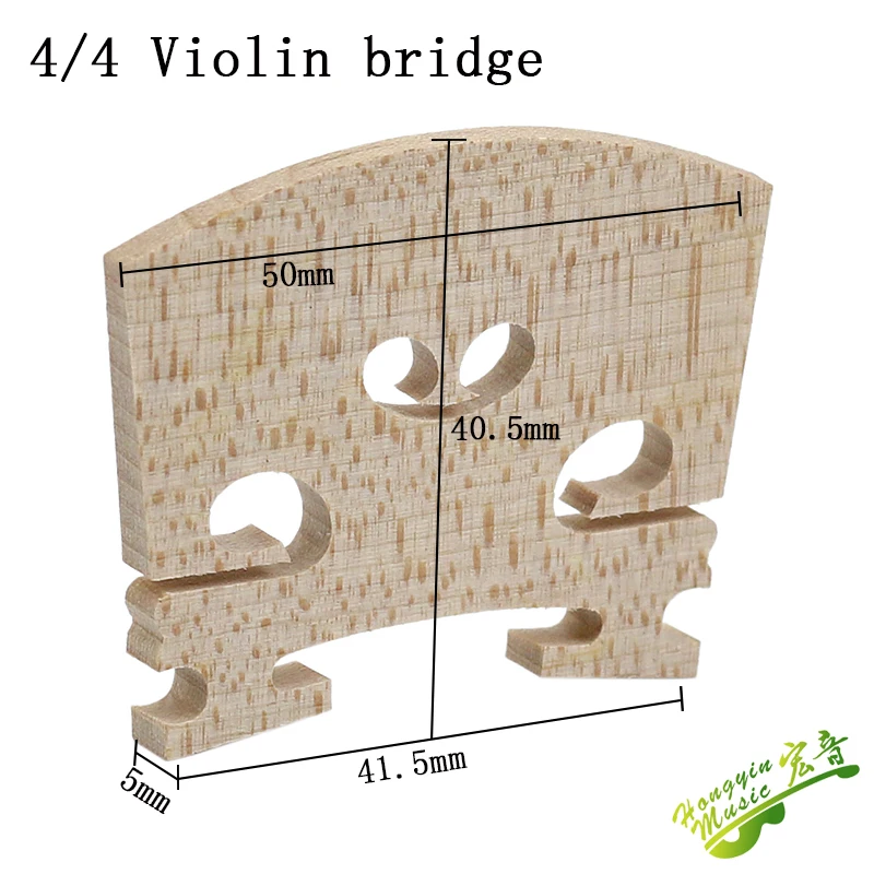 Matériau européen violoncelle code piano code pont 4/4 3/4 1/2 1/4 accessoires de violon faisant des accessoires de violon