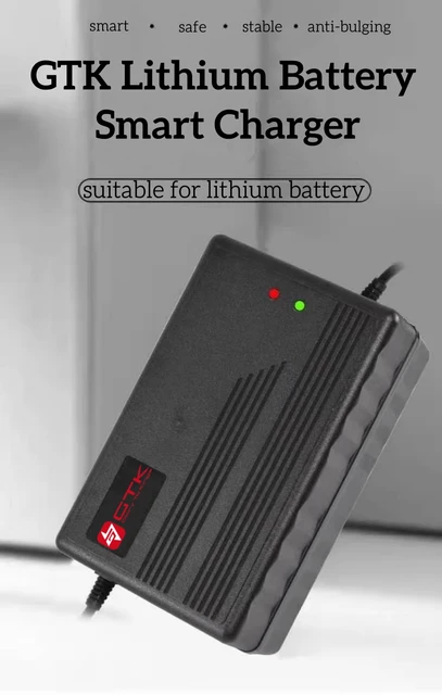 54.6V 2A Charger For 48V Electric Bike 48 Volt 13S Lithium Battery Pack Charger With Dc 5 5mm Round Connector