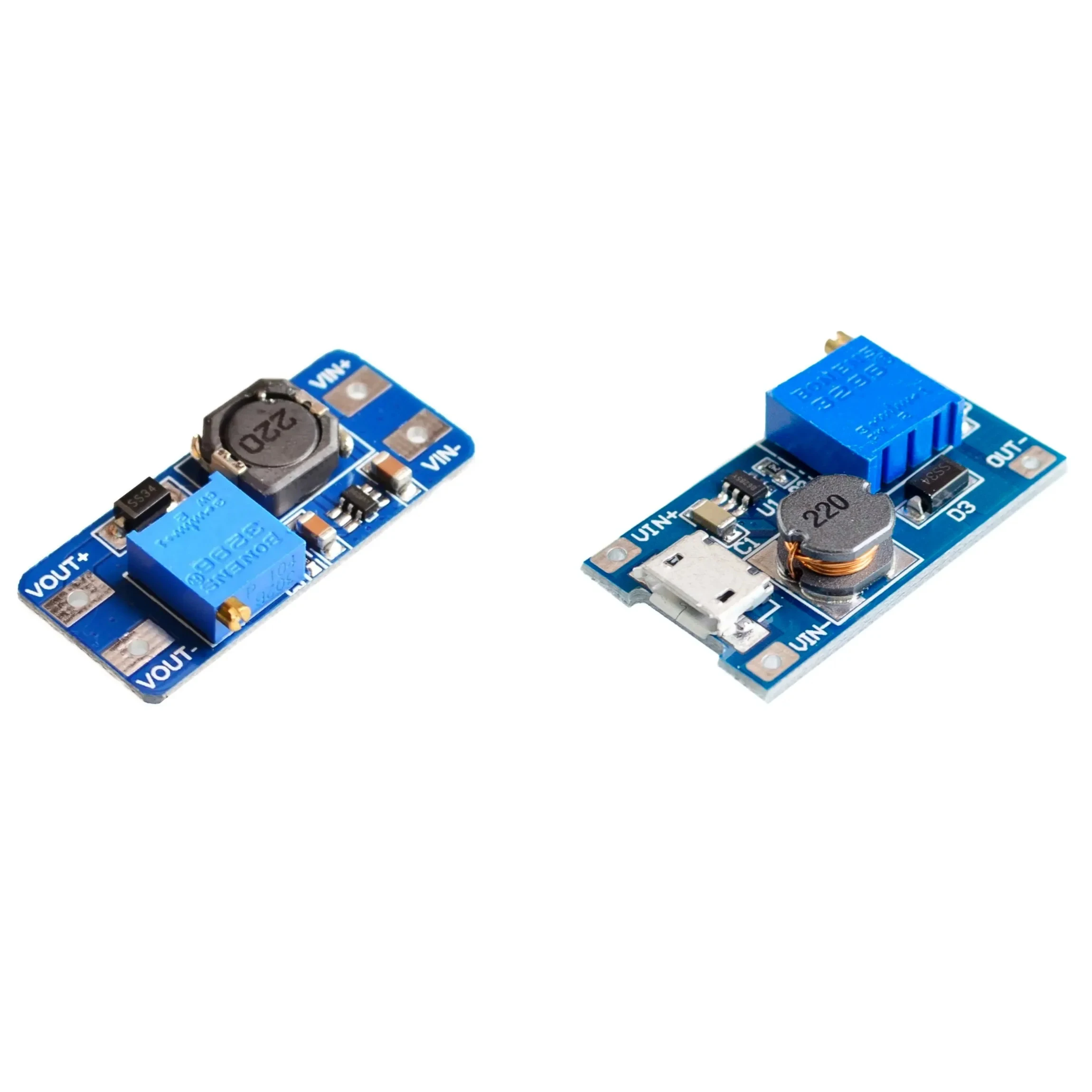 10Pcs Mt3608 Dc-Dc Modulo Convertitore Scheda Step-Up Modulo Di Alimentazione Booster Regolabile Regolatore Di Tensione 2A Max 2V-24V A 28V