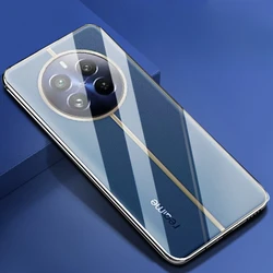 Clear Transparent Soft TPU Silicone Case Cover - Enhanced Phone Protection - Realme 12ProPlus (Clear)
