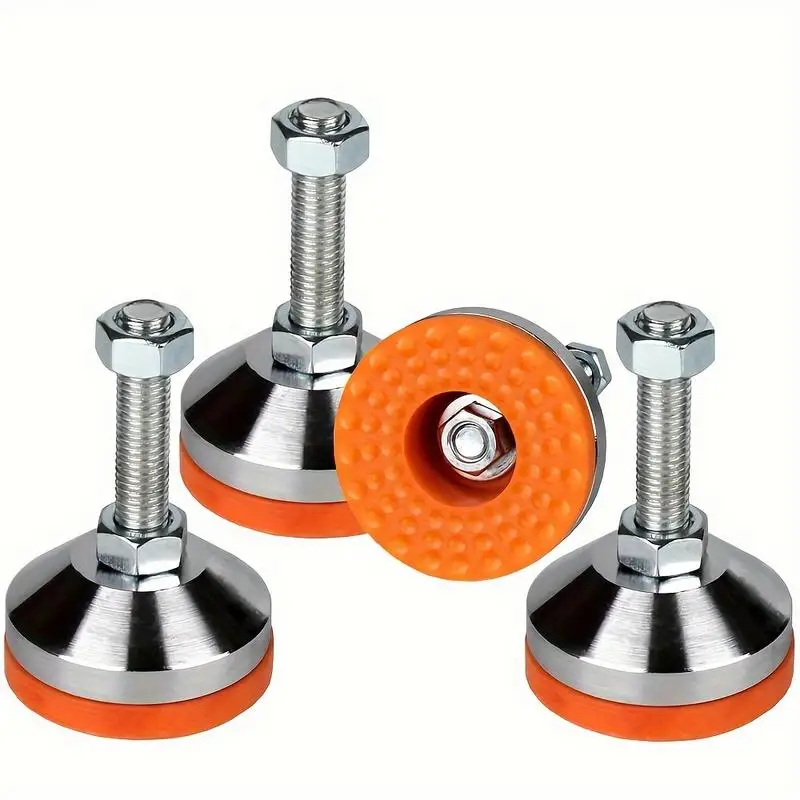 Heavy Duty Adjustable Leveling Feet with 1300Lb Capacity for Workbenches and Cabinets