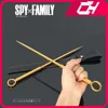 35cm SPY FAMILY Yor Forger Stiletto Knife Swords Anime Game Weapons Model Keychain Katana Swords Samurai Halloween Toys for Boy 1