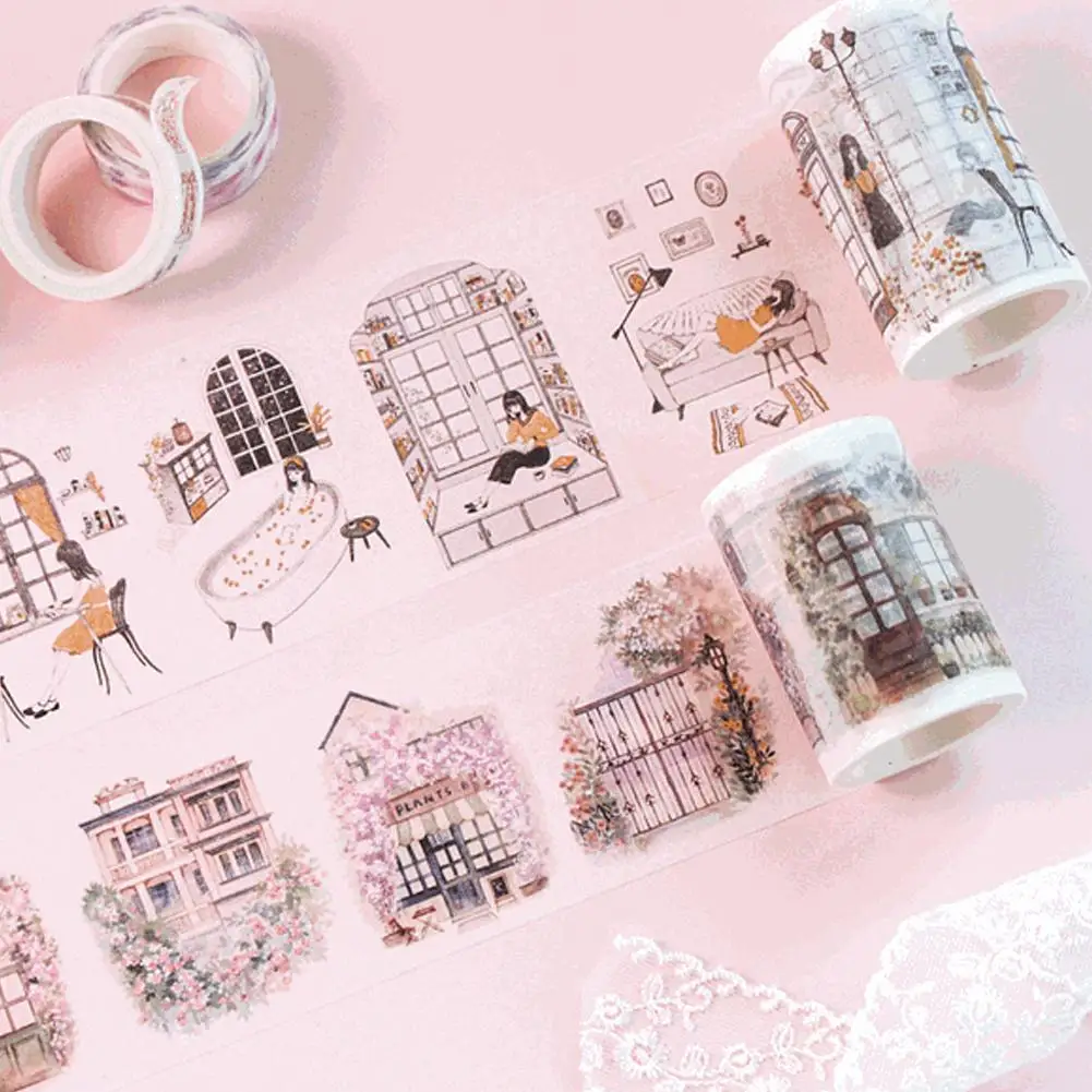 

Цветы, декоративные клейкие стикеры для рукоделия, украшение справочника, ярлык для рукоделия, декоративный бумажный клейкий кран X8P2