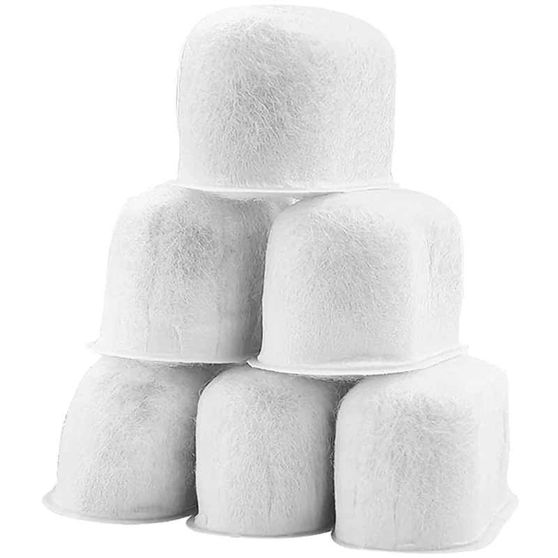 Pack Filtros de Carvão Compatível para Máquinas Breville Bwf100 Breville Máquina de Espresso Filtro de Água Peças Acessórios Kit 6