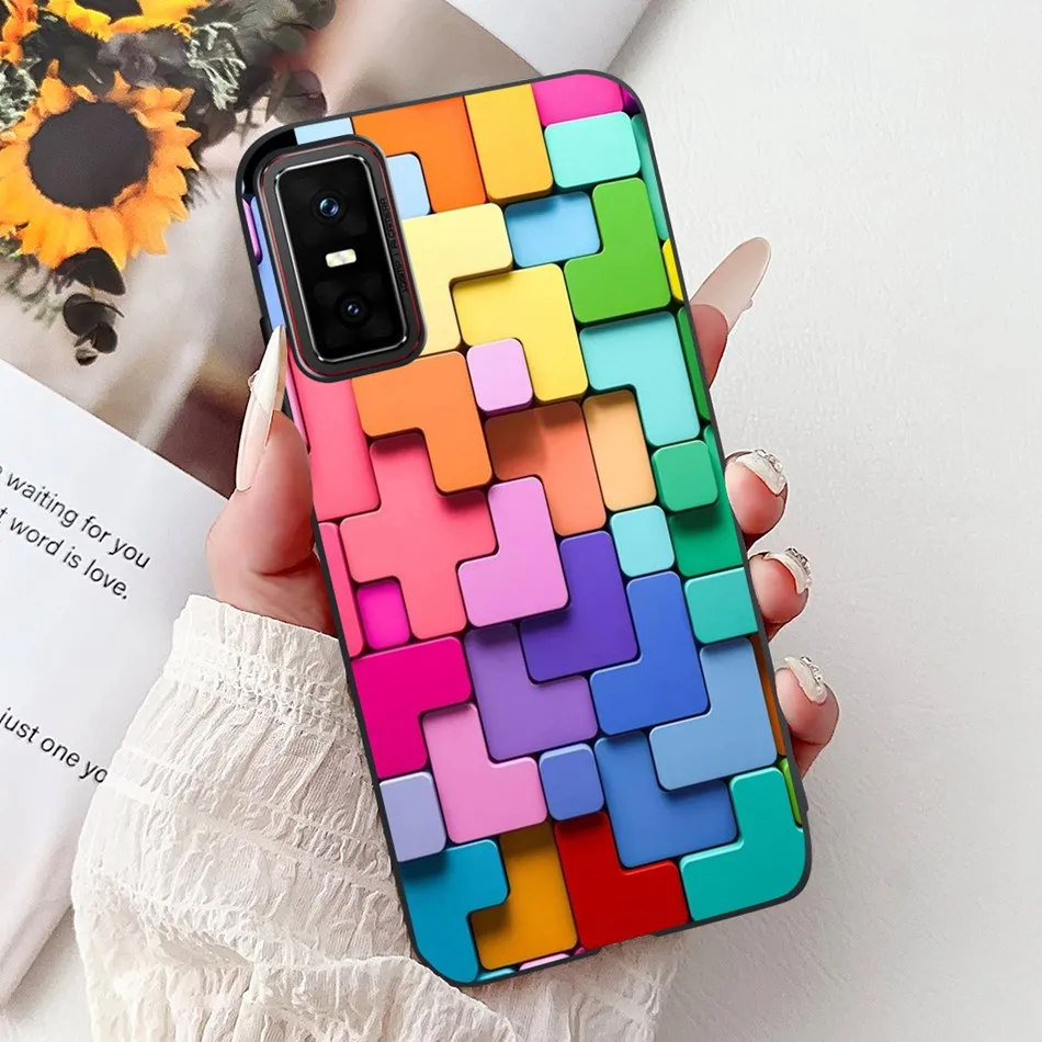 Cool Dragon Tiger Painted Soft Silicone Phone Case