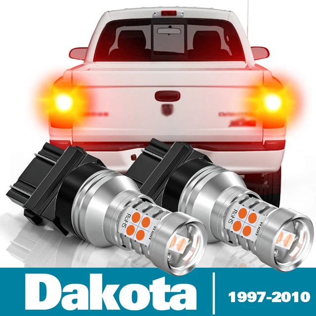 2個ledブレーキライトdodge dakotaアクセサリー1997 1998 1999 2000