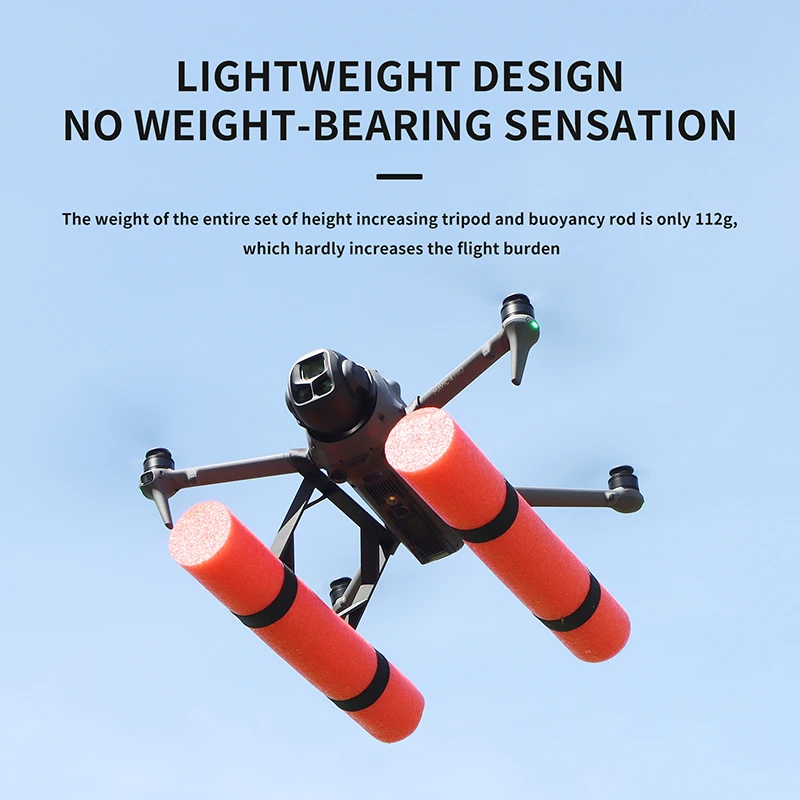 Kit de flotteur de dérapage d'atterrissage pour DJI Mavic 4 Pro, facile à installer, vue de côté