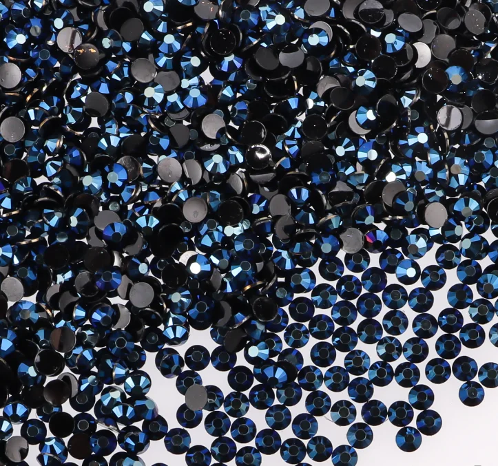 Wholesale Jelly Color Transparent AB Faceted FlatBack Resin Rhinestones for Nail Art and Garment Decoration