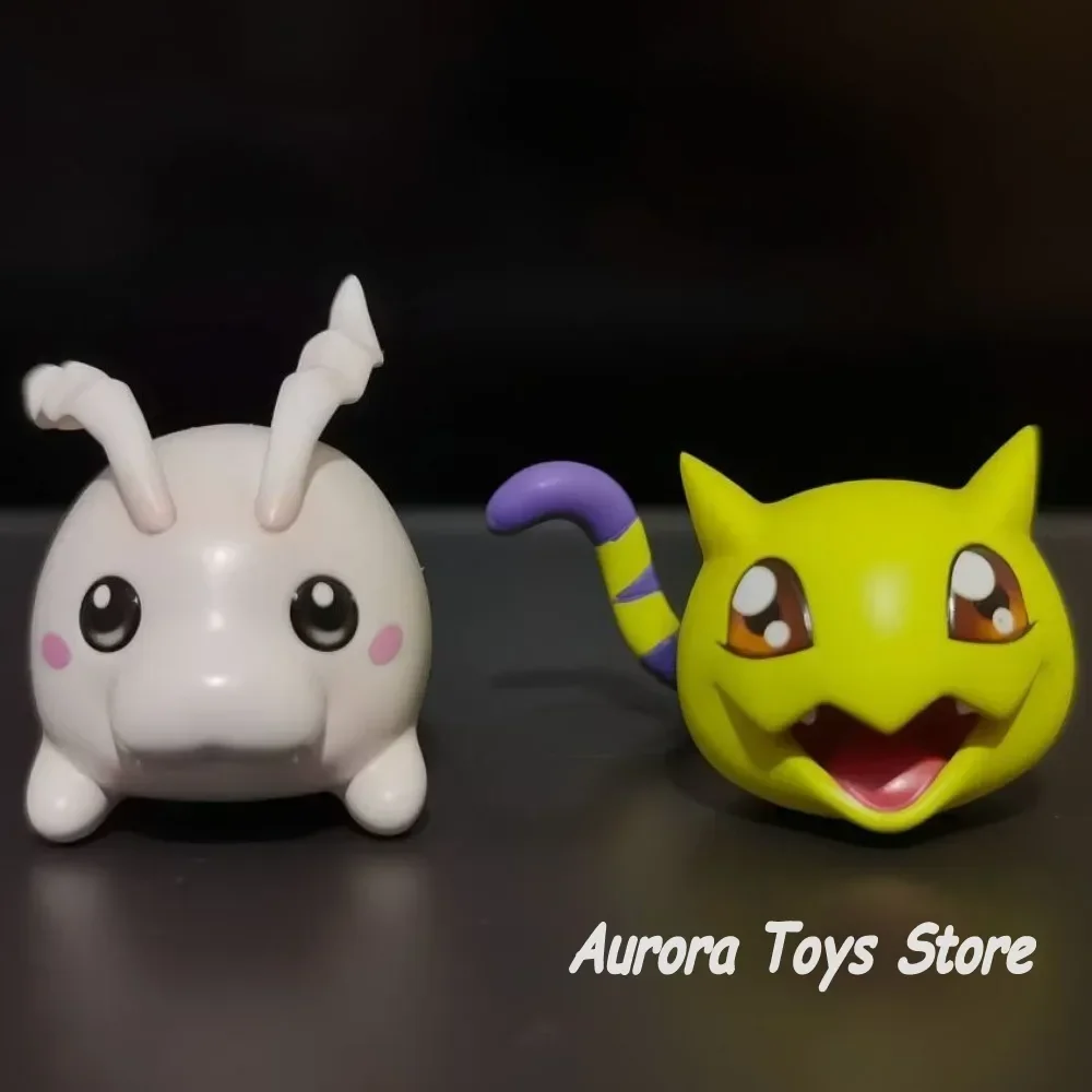 2-5 cm Anime Digimon Abenteuer Figur Gabumon Pyocomon Koromon Mochimon Action-figuren PVC Statue Sammlung Modell Spielzeug Geschenke – Detail 3