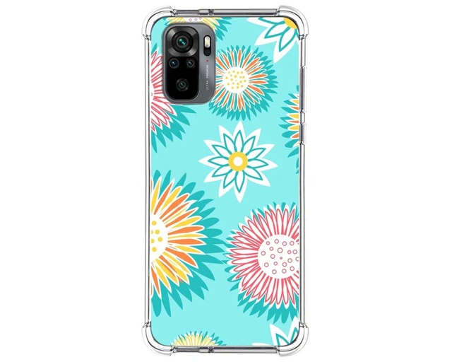 Funda Silicona Antigolpes Para Xiaomi Redmi 9 Diseño Flores 01 con