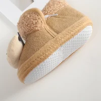 Infant Baby Snow Booties Cartoon Animal Winter Warm Boots Newborn Girls Boys First Walkers Toddler Kids Soft Sole Shoes 0-18M 5