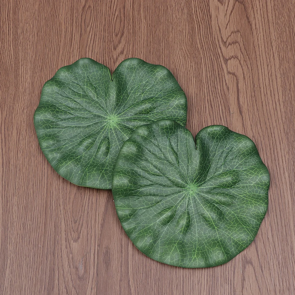 10 Pcs Artificial Lily Pads Greenery Floating Lily Pad Artificial
