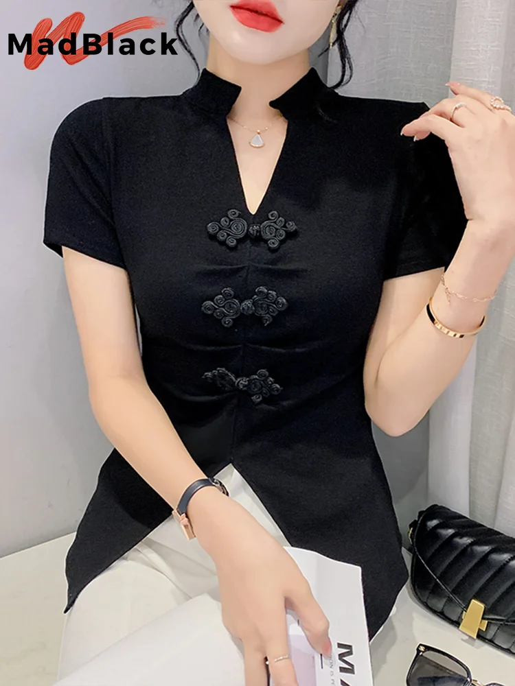 Camisetas De Mujer Elegantes Camisas Con Botones Para Mujer