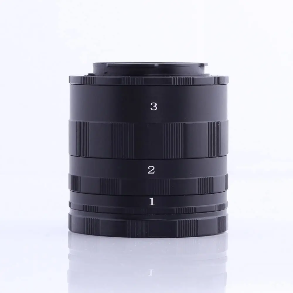 Fotga 매크로 연장 튜브 3 링 세트, 펜탁스 K 마운트 Kx Km K10D K20D K100D K200D K7 K-3 K5 DSLR 및 SLR 카메라 렌즈용