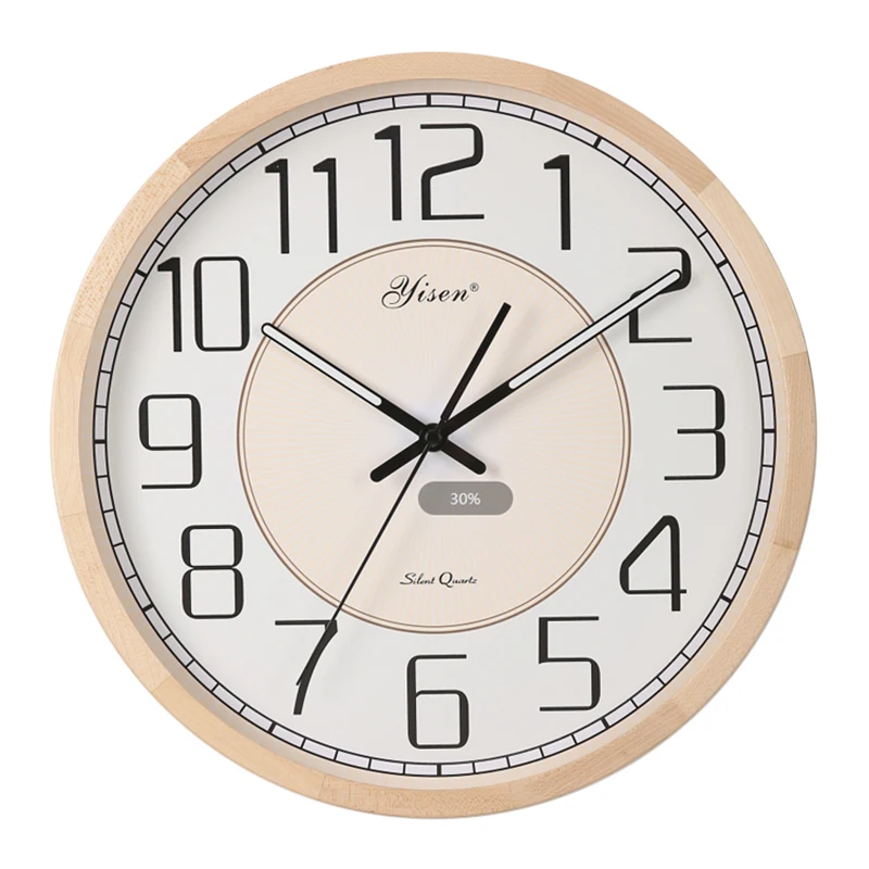 Large Wall Clock Silent Luminous Electronic Quartz Clocks C  