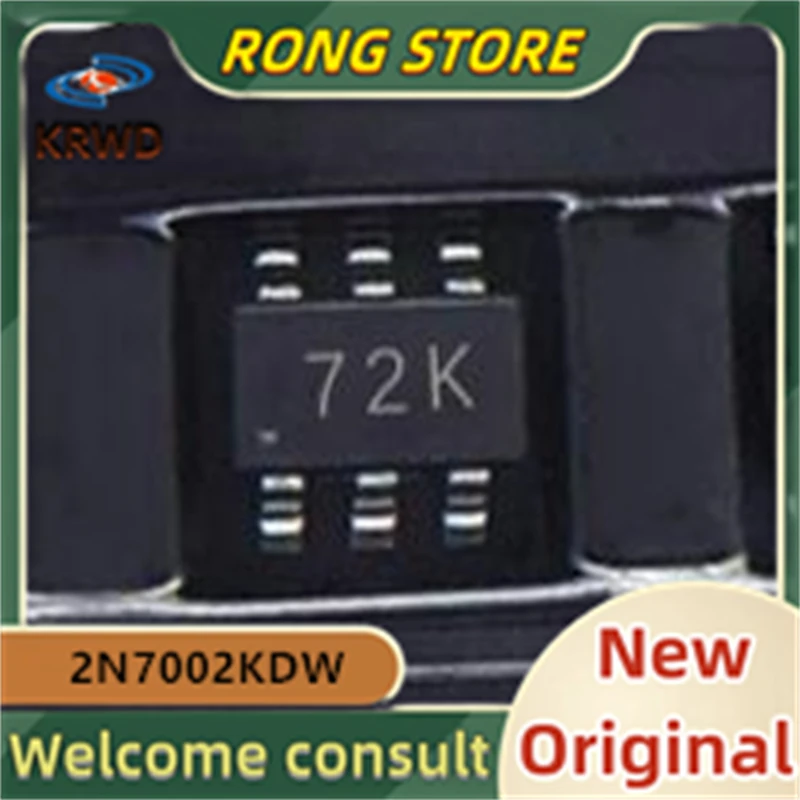 

(100 шт.) 72K новый и оригинальный чип IC 2N7002KDW 2N7002K 2N7002 SOT-363