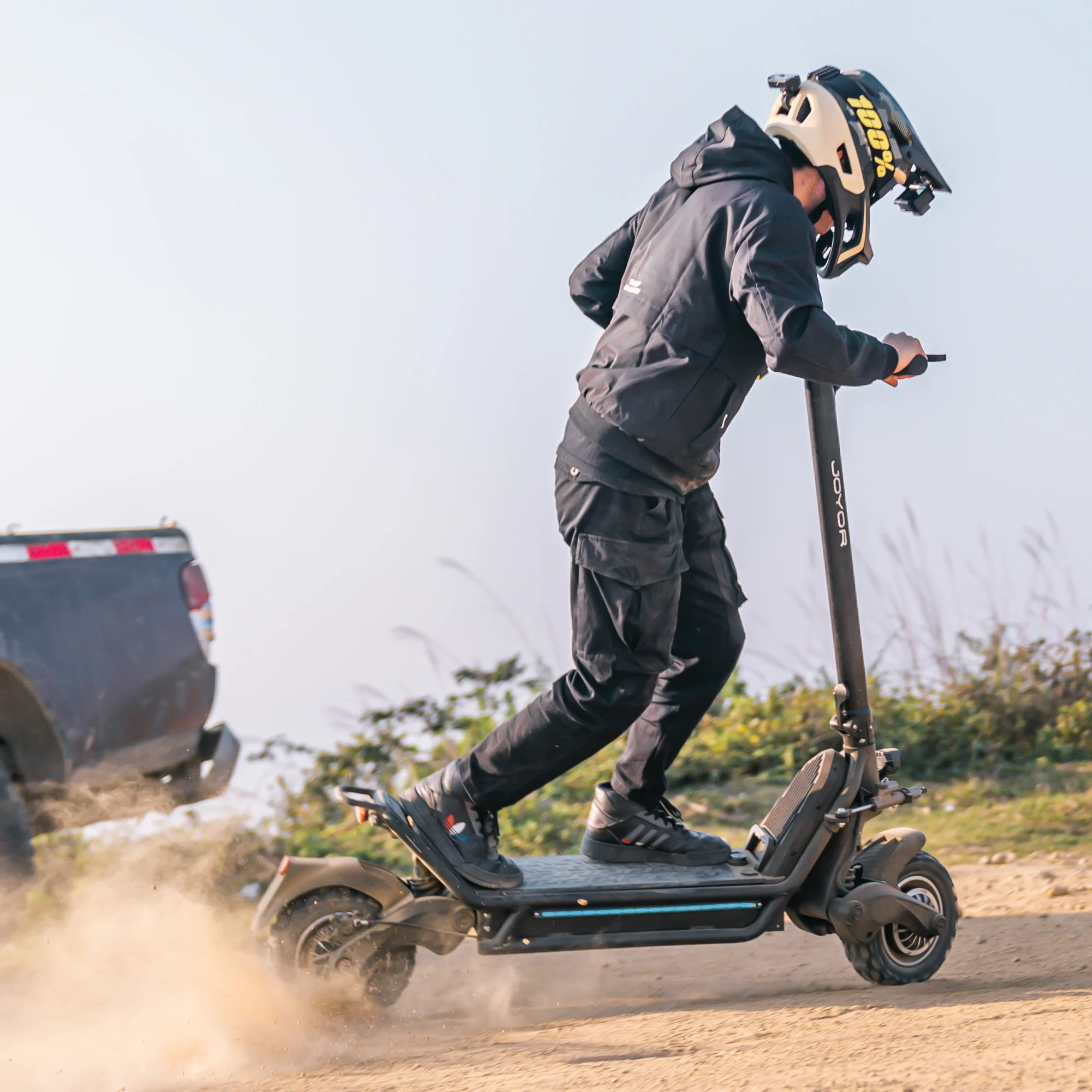 Newest JOYOR E6-S E8-S 11 Inch1600W*2 Dual Motor Off-Road Electric Scooter MAX Speed 85km/h Adult Foldable KickScooter