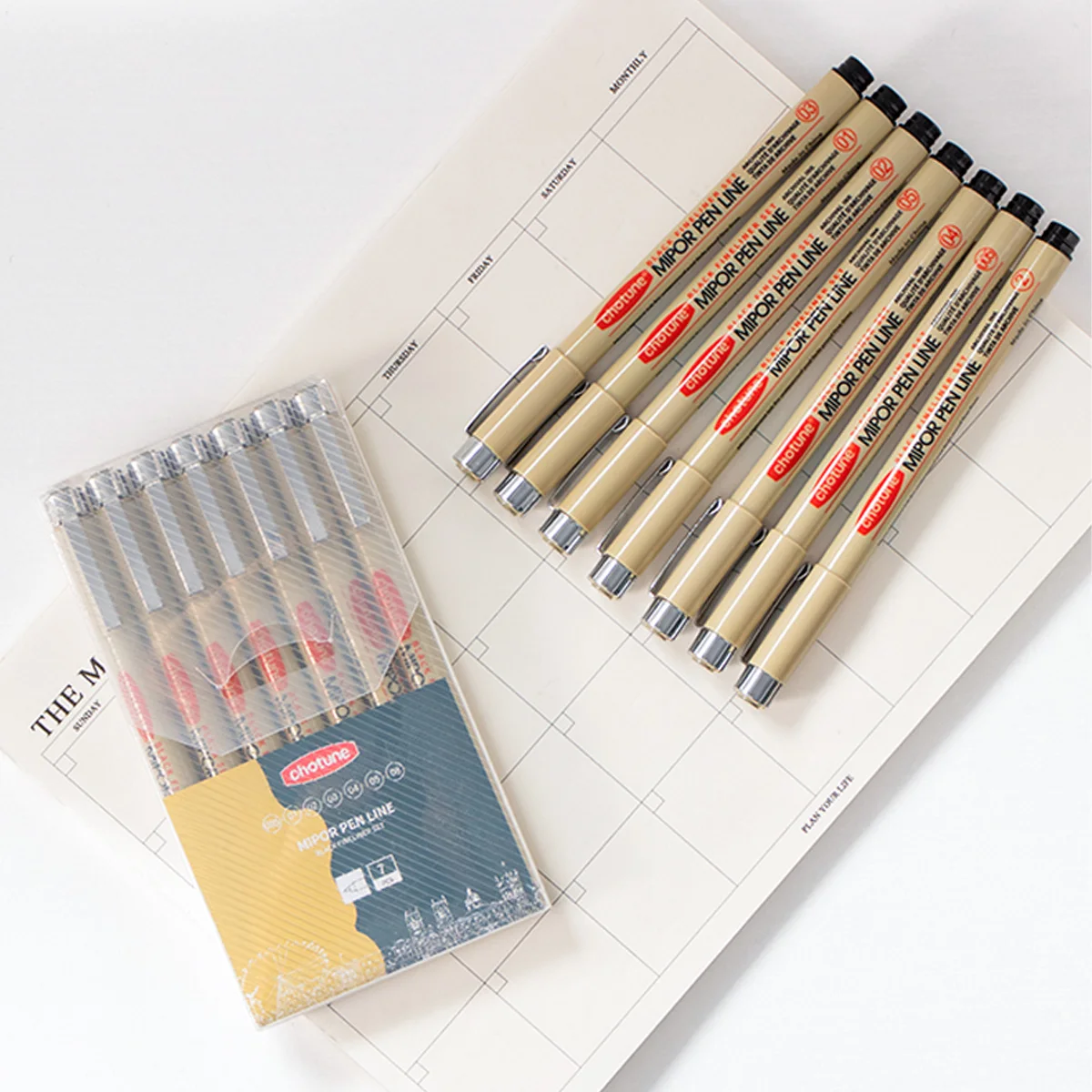 Premium Manga Markers and Needle Pens Art Set - Ideal for Sketching and Hand-Painted Projects
