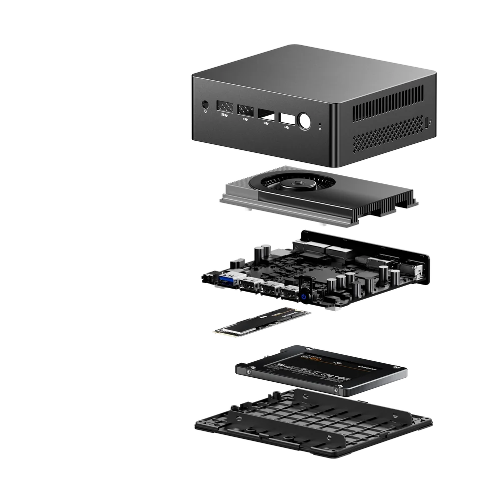 ミニpc 第12世代インテルAlder Lake-N100 DDR5 S936229ea1d1b40479d7fb56e2dc77