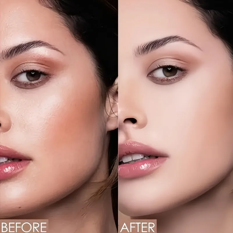 Milk Tea Waterproof Compact Powder - Full Coverage Matte Setting Powder