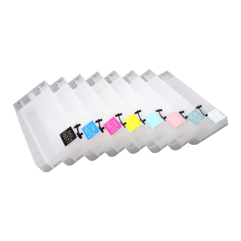 T6041-T6049 칩 포함 빈 리필 잉크 카트리지, EPSON 스타일러스 프로 7800 7880 9800 9880 7450 7400 9400 7400 9450 호환