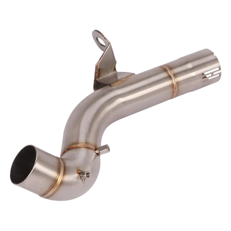 Escape Motorcycle Mid Connect Tube Middle Link Pipe Stainless Steel Exhaust System For BMW F750 850GS 2018-2022 - Image 2