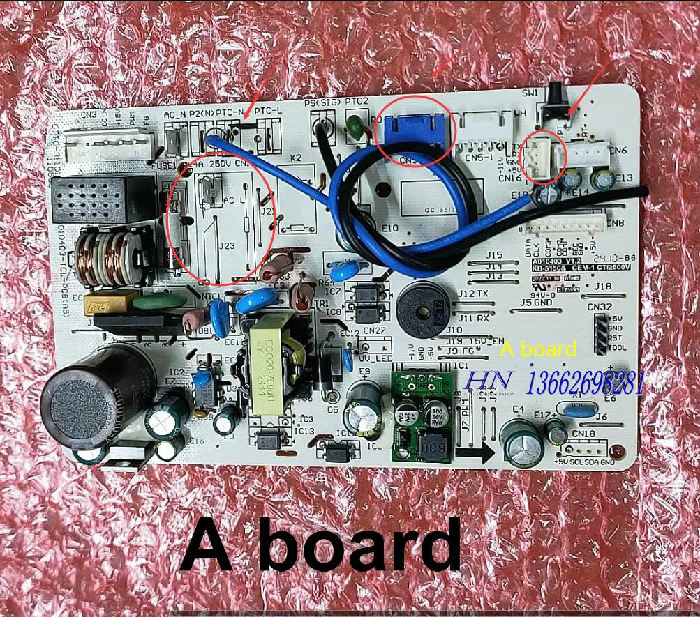 

Новая печатная плата TCL PCB CTTC-31101-001620-A010403-TCL-PCB(A5) 110596 A010403 V1.2 311-1-001656