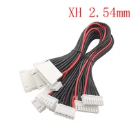 XH 2.54mm JST Connector 1S/ 2S/ 3S/ 4S/ 5S/ 6S/ 7S LiPo Male to Female Battery Balance Charging Extension Wire 200mm 1