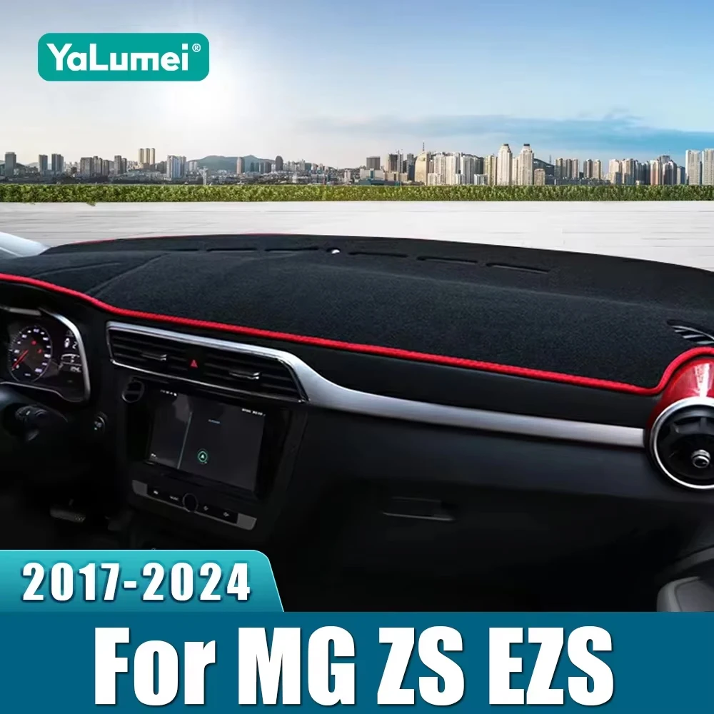 Car Dashboard Cover For MG ZS EZS EV Car Dashboard Cover Dash Mat Sun Shade Non-slip Pad Accessories