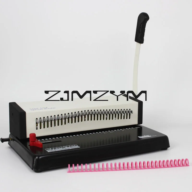 H3018 Wire Binding Machine Ring Binding Punch Card Machine A4 30hole Manual Punching 18 sheets Capacity